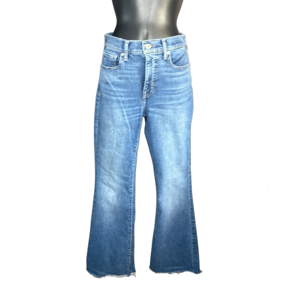 Lucky Brand Women's High Rise Flare Jeans - Classic Blue